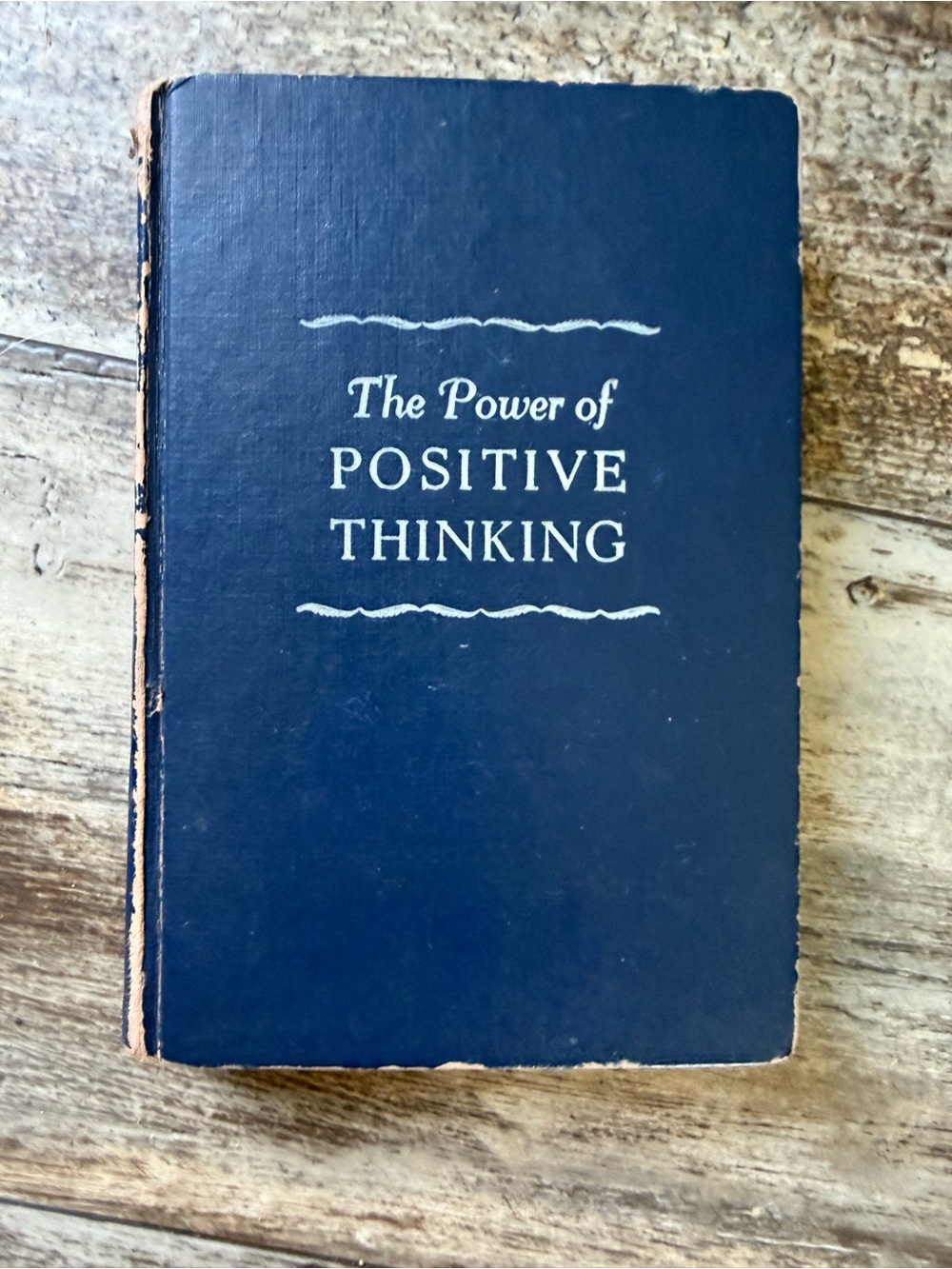 Early edition hardback The Power of Positive Thinking Book